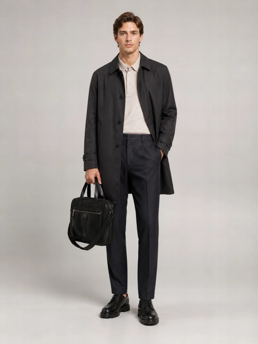 Herno Down Single-Breasted Jacket