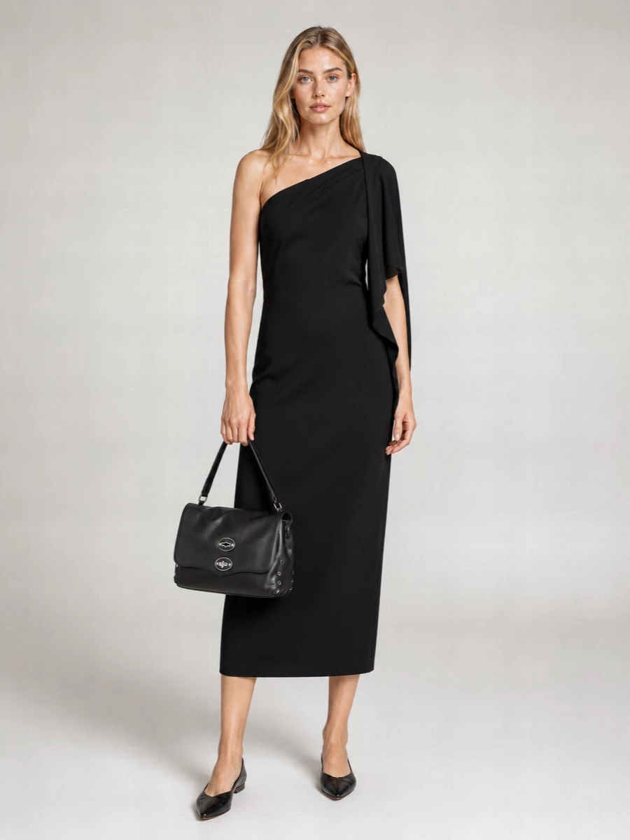 Zanellato Studded Leather Shoulder Bag