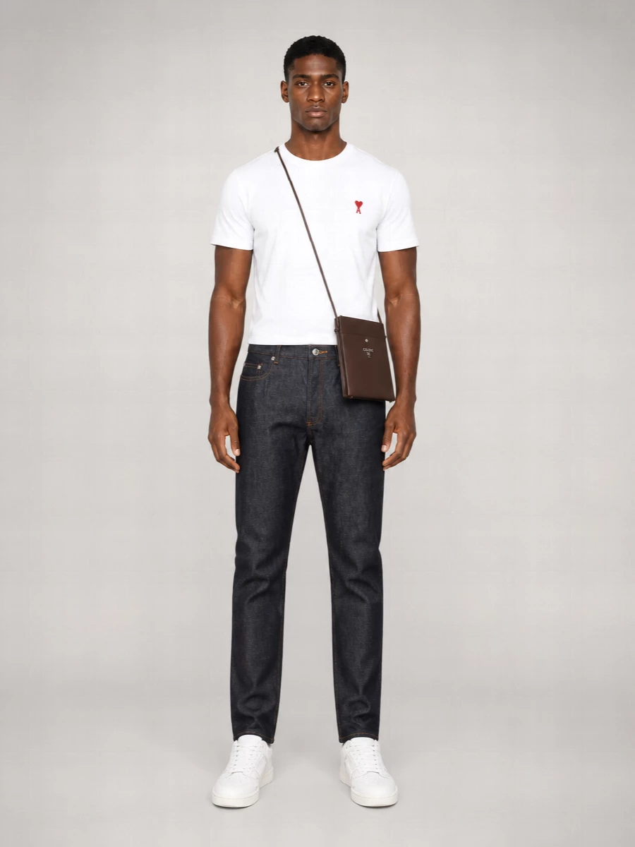 Amiri Leather Low Top Sneakers