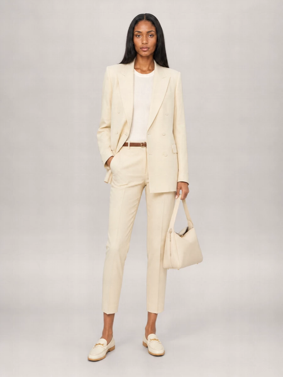 Pt Torino Cotton Cropped Trousers