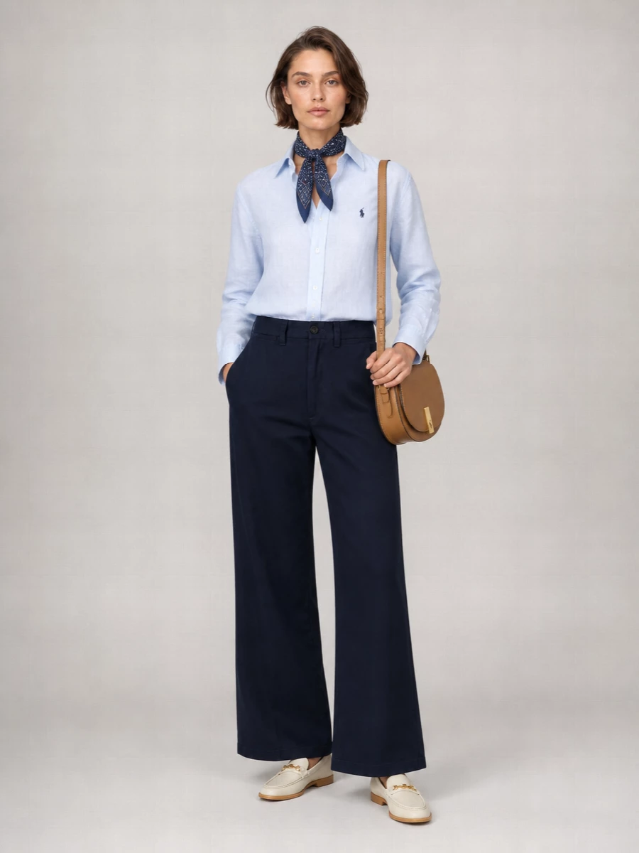 Ralph Lauren Linen Long-Sleeve Shirt