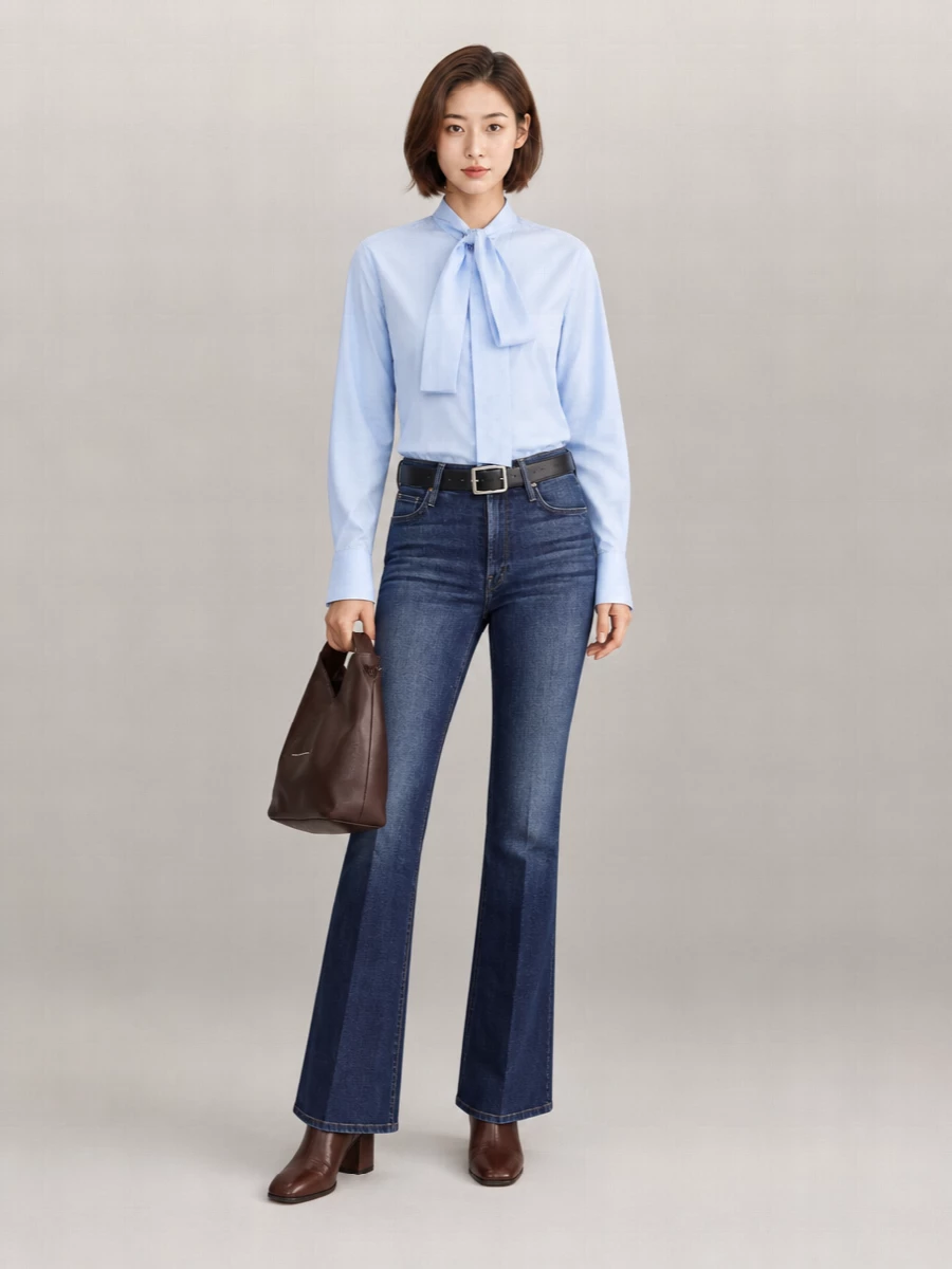 Mother Denim Flared Trousers