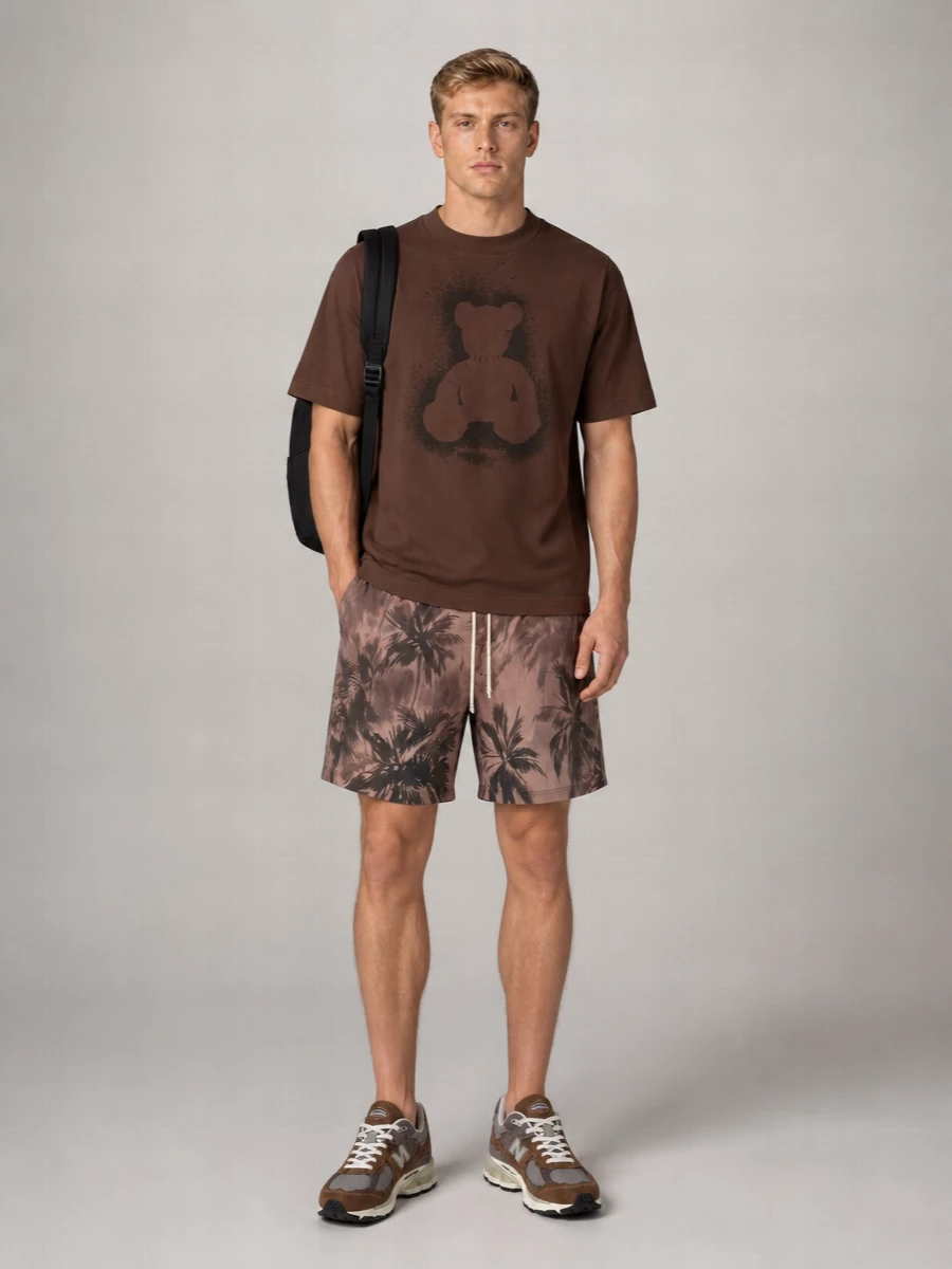 Palm Angels Cotton Printed T-Shirt