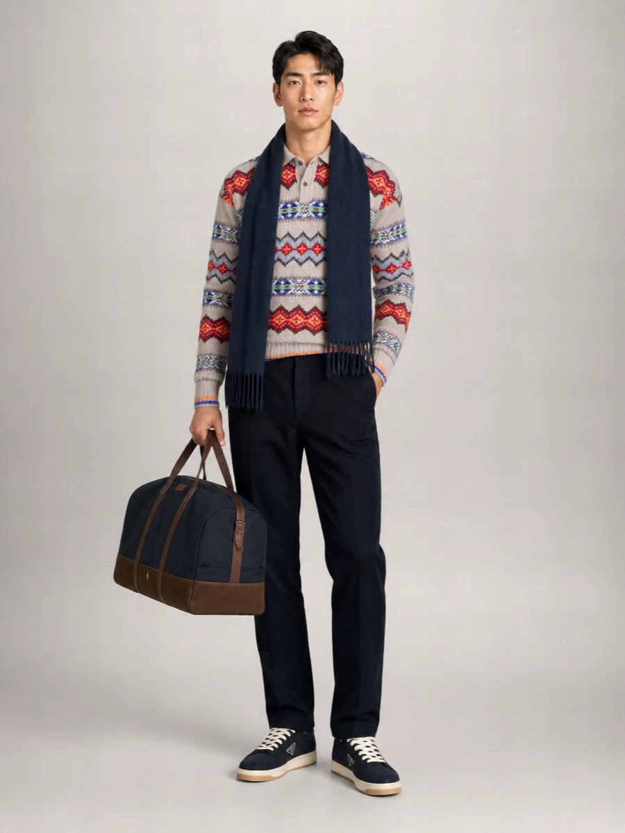 Polo Ralph Lauren Cashmere Wool Scarf