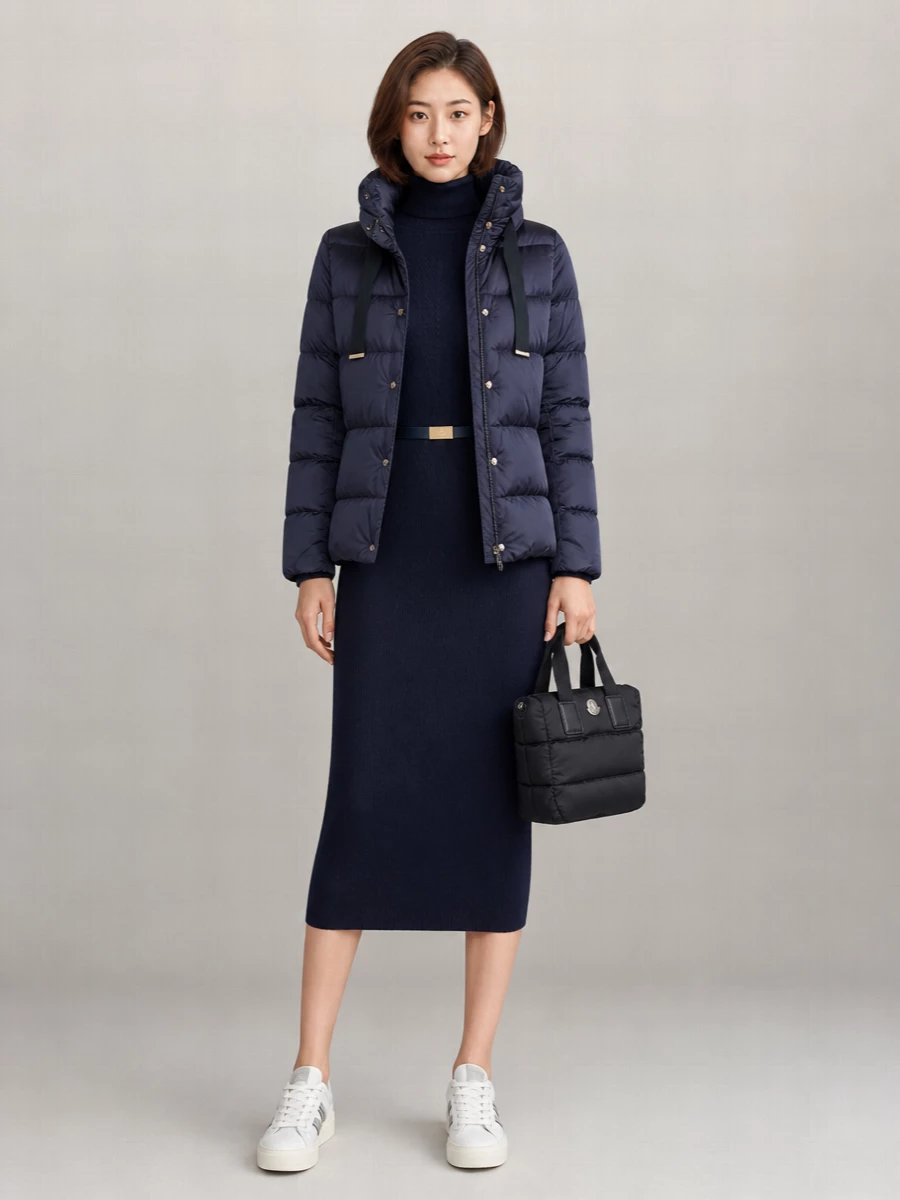 Herno Padded Jacket Featuring Drawstring Elements