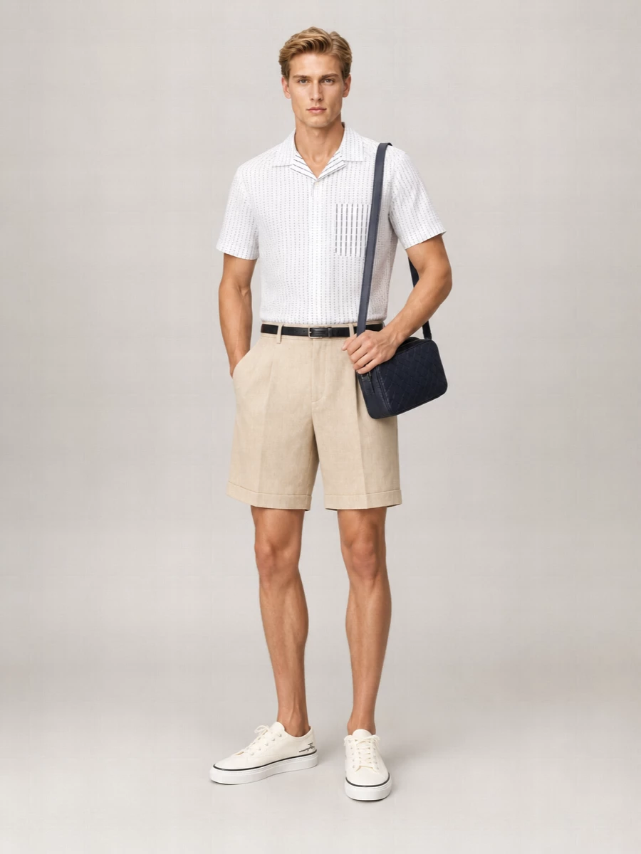 Jacquemus Striped Bowling Cotton Shirt