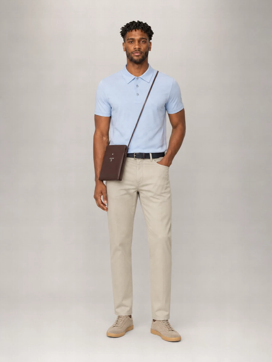 Zanone Cotton Short-Sleeve Polo Shirt