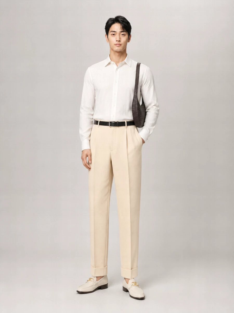 Valentino Garavani Pleated Oversized Shirt