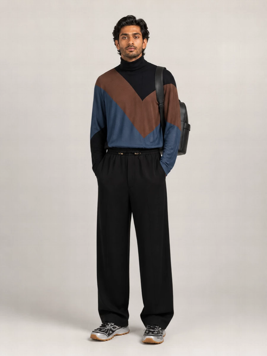 Ferragamo Linen Hug Backpack