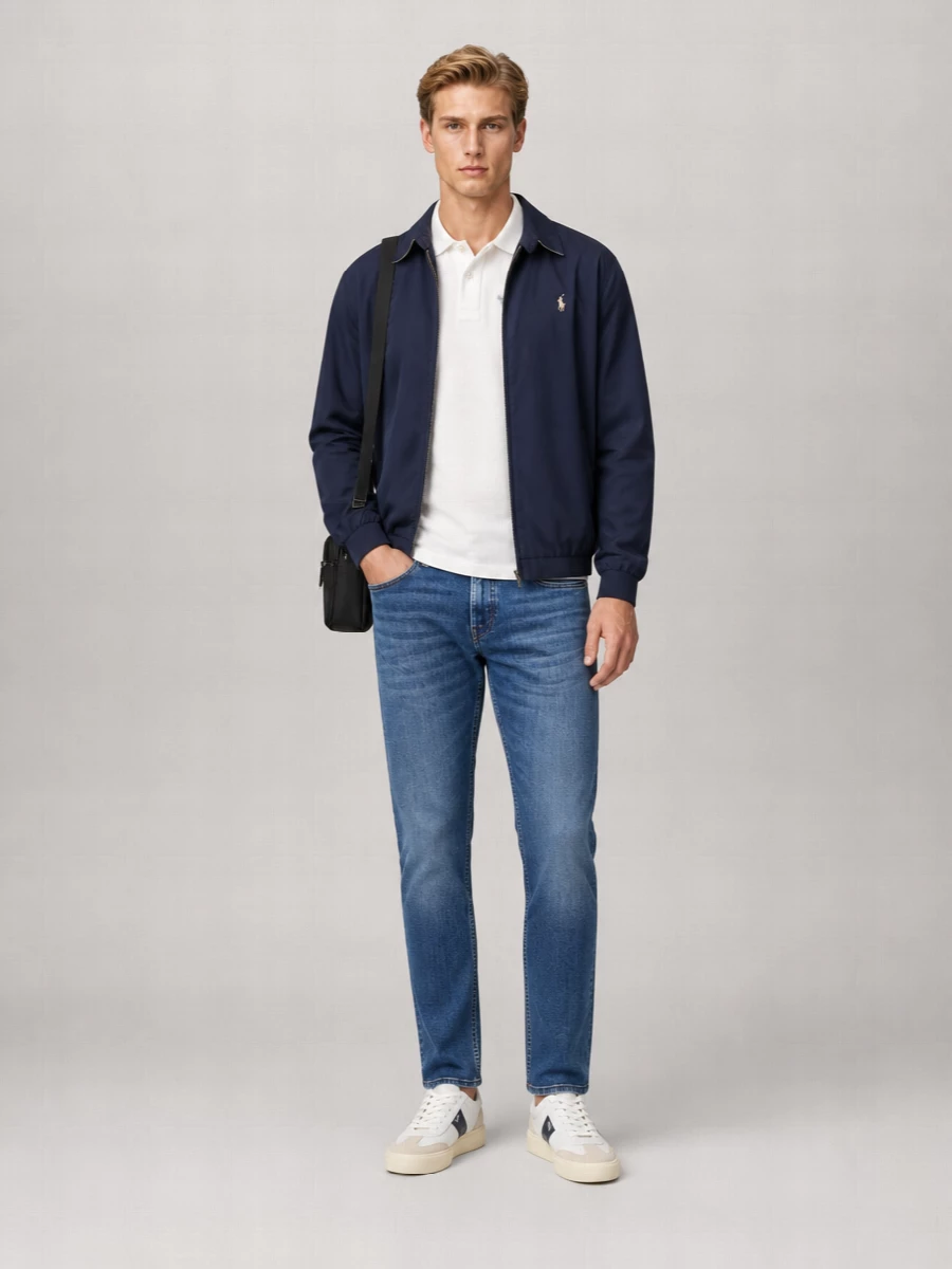 Boss Leather Low-Top Sneakers