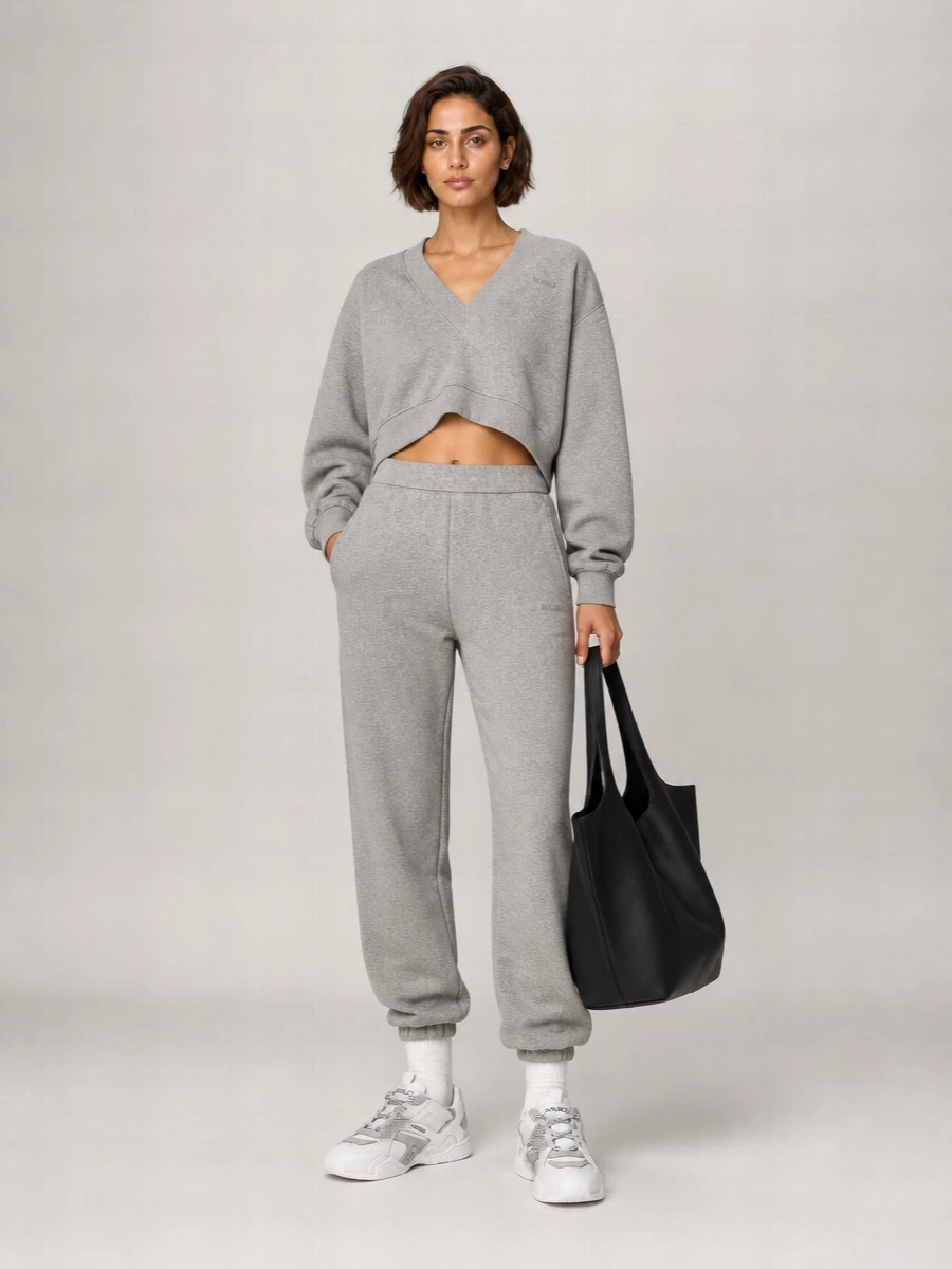 The Attico Cotton Logo Embroidery Track Pants