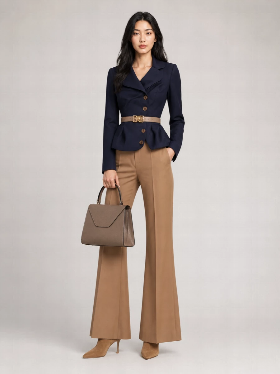 Valextra Iside Mini Leather Shoulder Bag