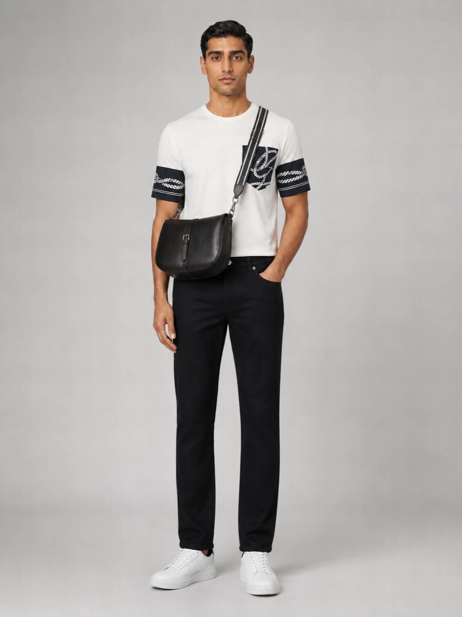 Etro Leather Shoulder Bag