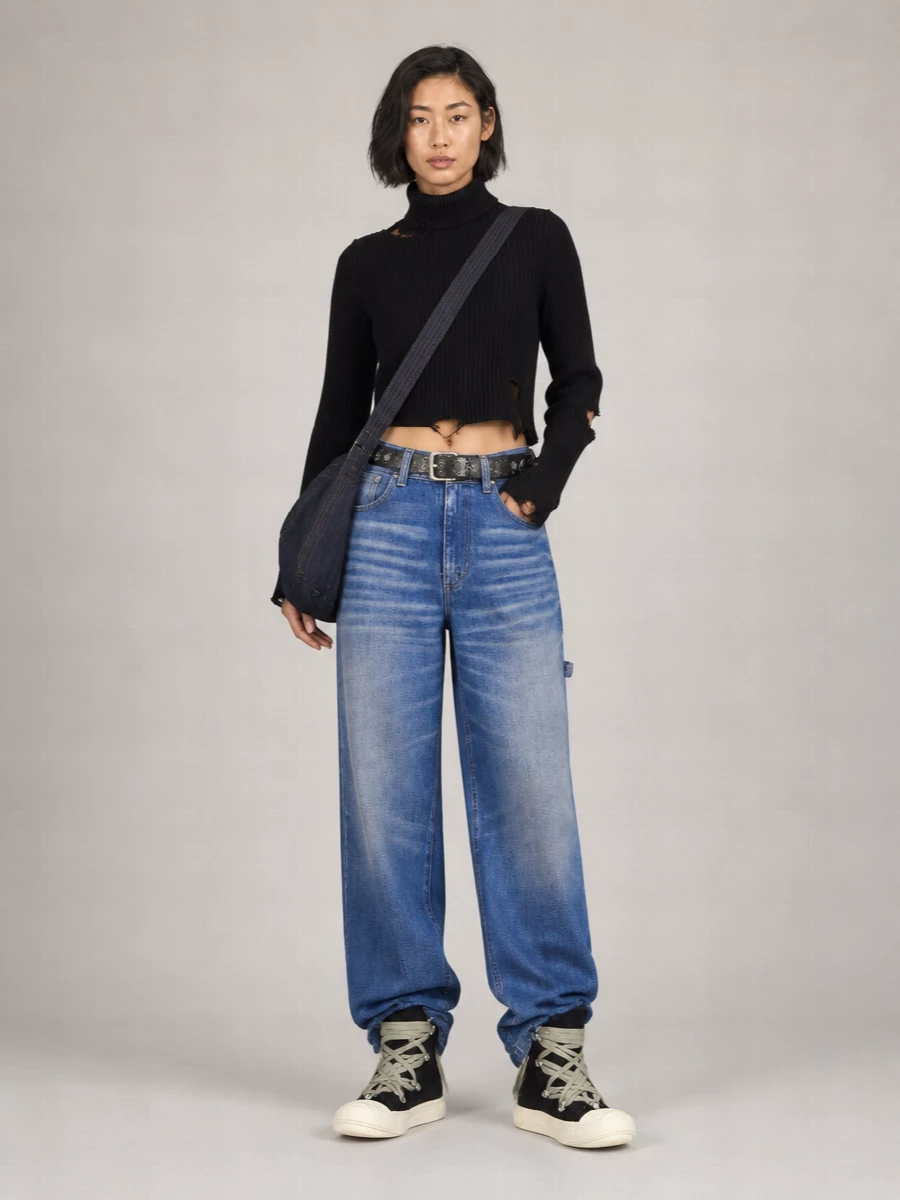 Haikure Denim Loose Jeans