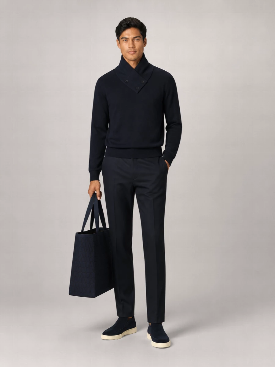 Zanone Fine-Knit Turtleneck Jumper