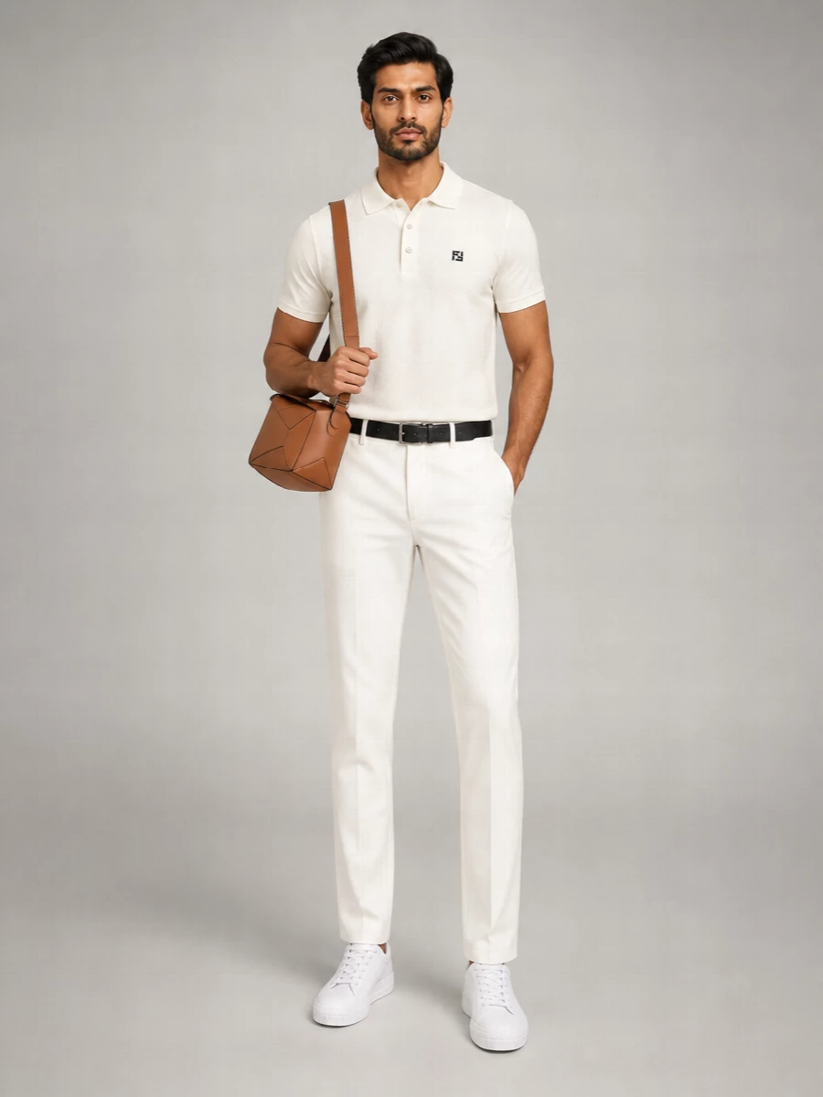 Fendi Denim Straight-Leg Jeans