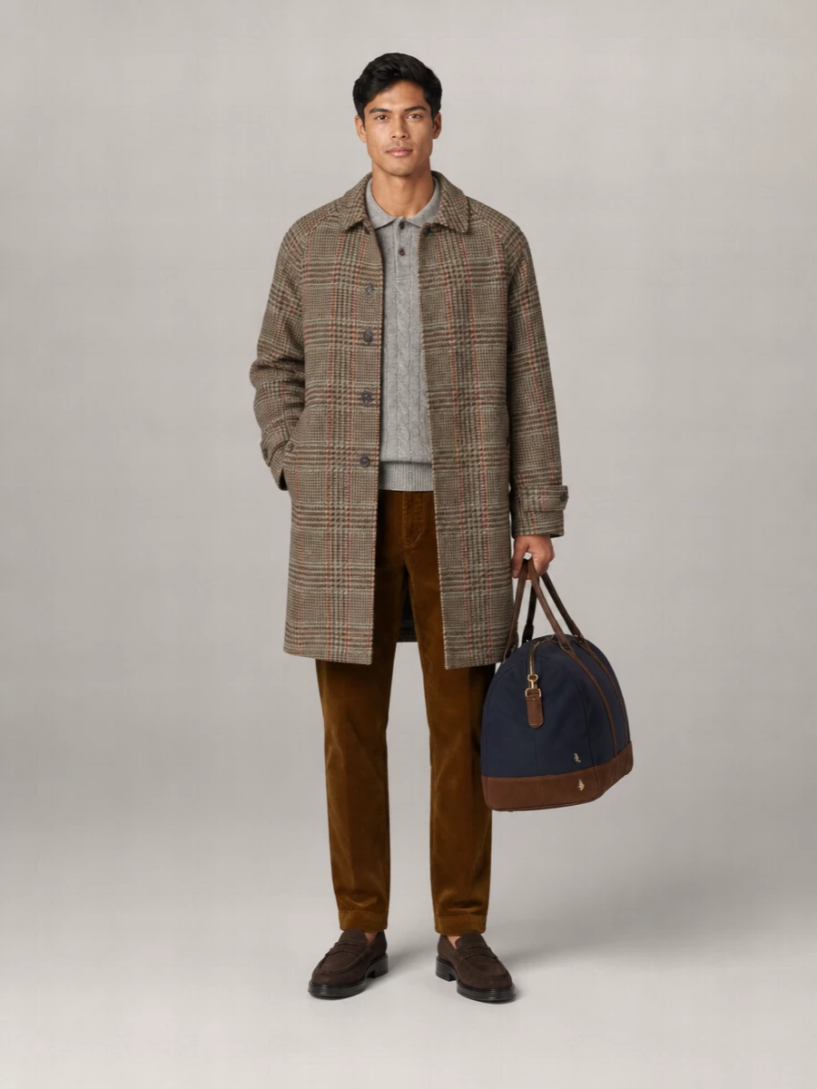 Polo Ralph Lauren Wool Single Breasted Coat