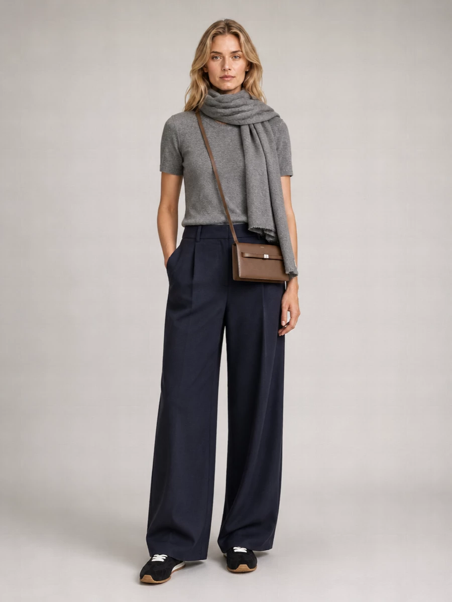 Totême Leather Crossbody Bag