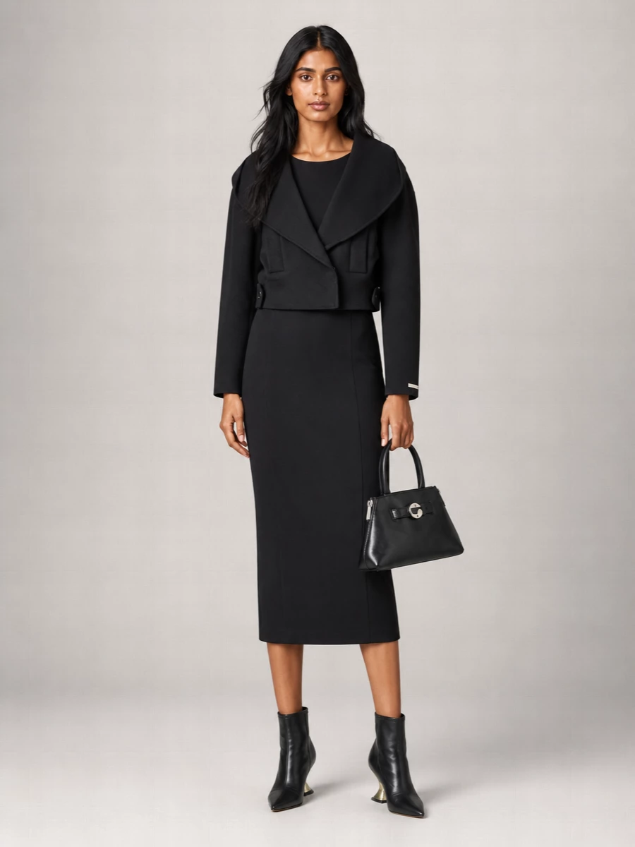 Sportmax Virgin Wool Cape
