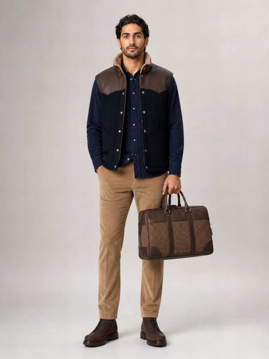 Brunello Cucinelli Paneled Down Padded Vest