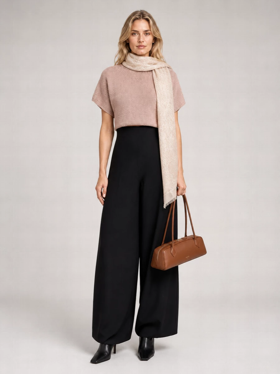 Alaïa Leather Medium Shoulder Bag