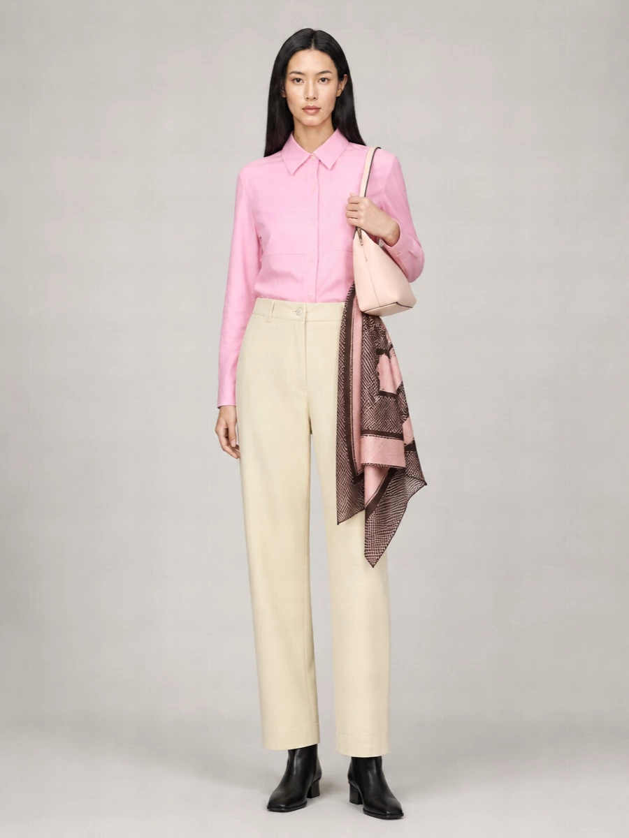 Valextra Calf Leather Shoulder Bag