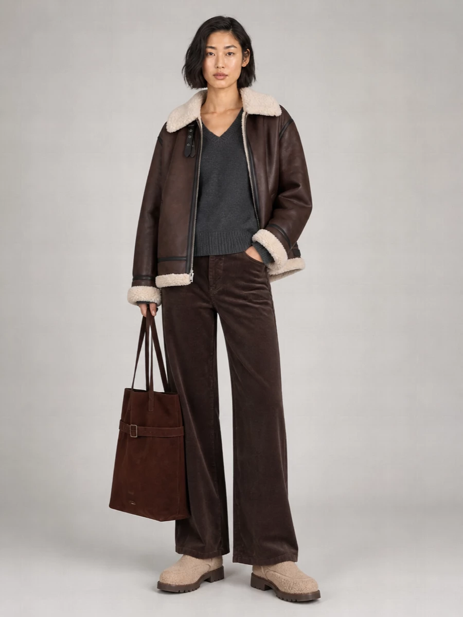 Dunst shearling jacket