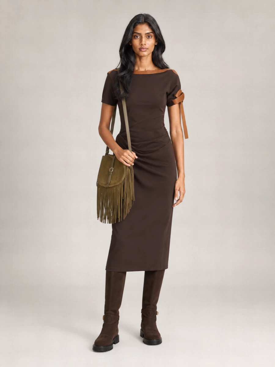 Valentino Garavani Suede Leather Knee-High Boots