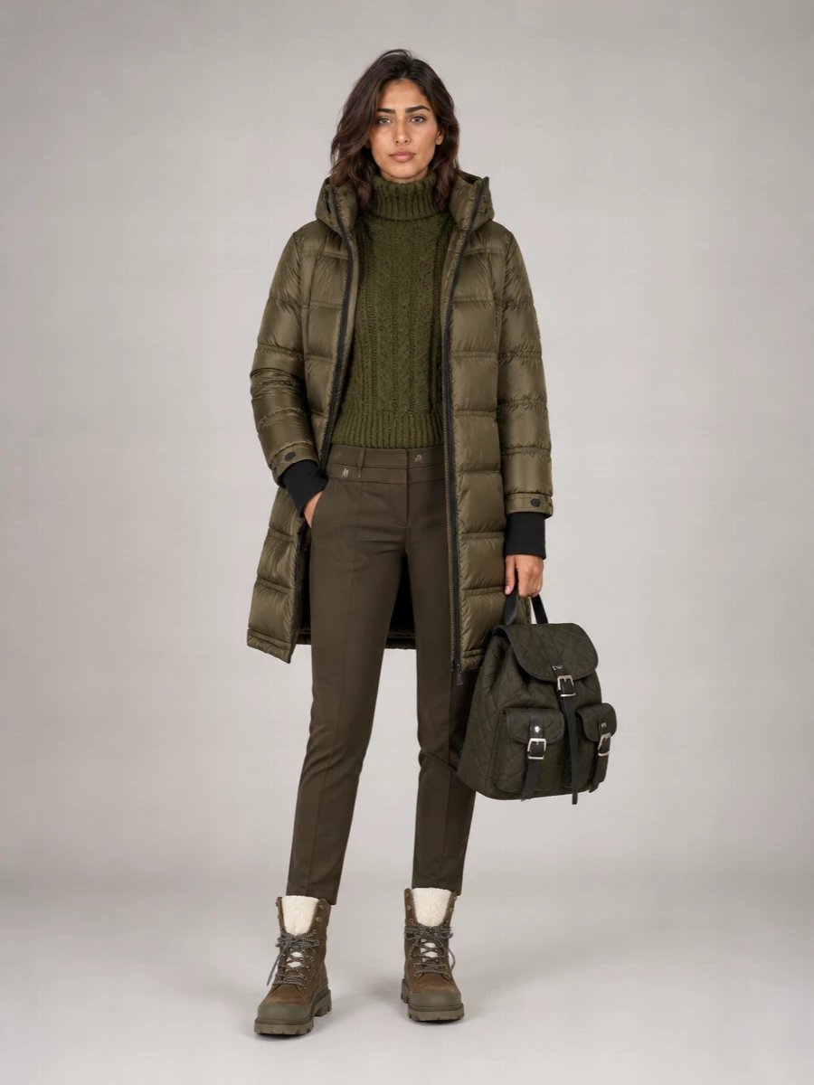 Moncler Grenoble Rochelairs Long Parka Coat