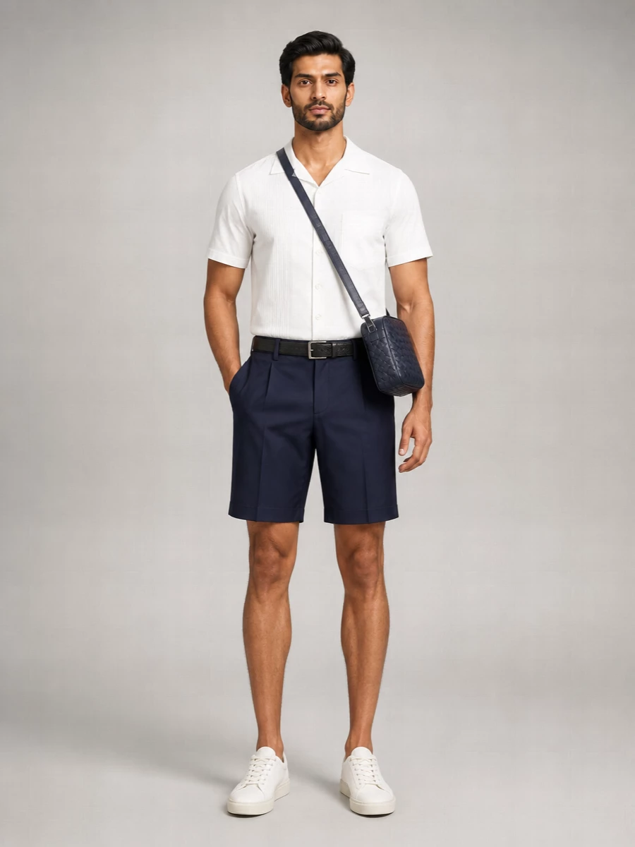 Prada Cotton Tailored Bermuda Shorts