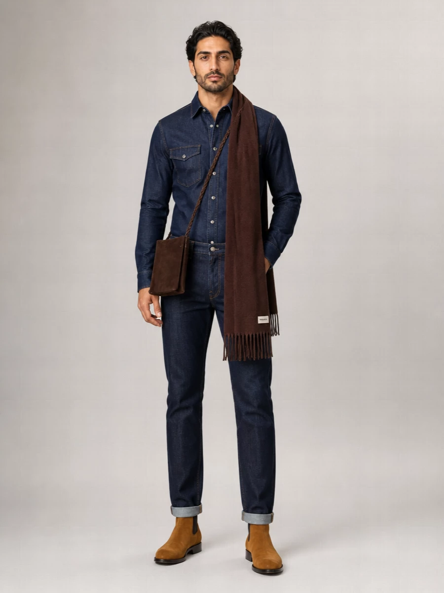 Jacob Cohen Denim Western Shirt