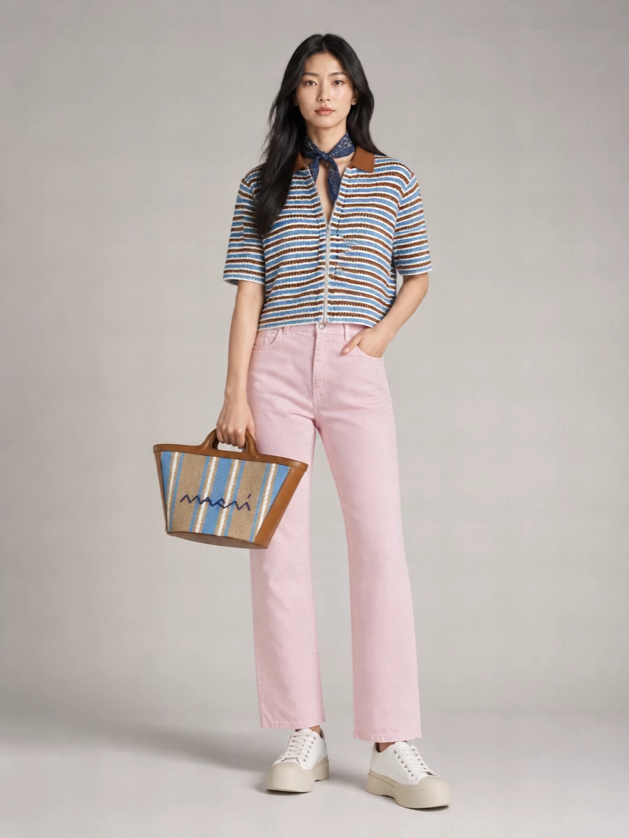 Marni Tropicalia Small Tote Bag