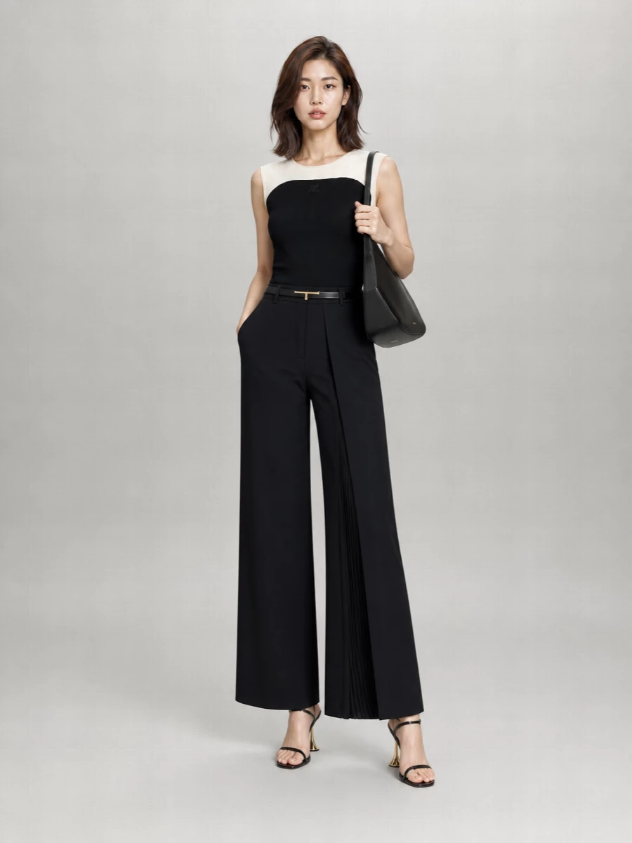 Courrèges Sleeveless Crew-Neck Bodysuit