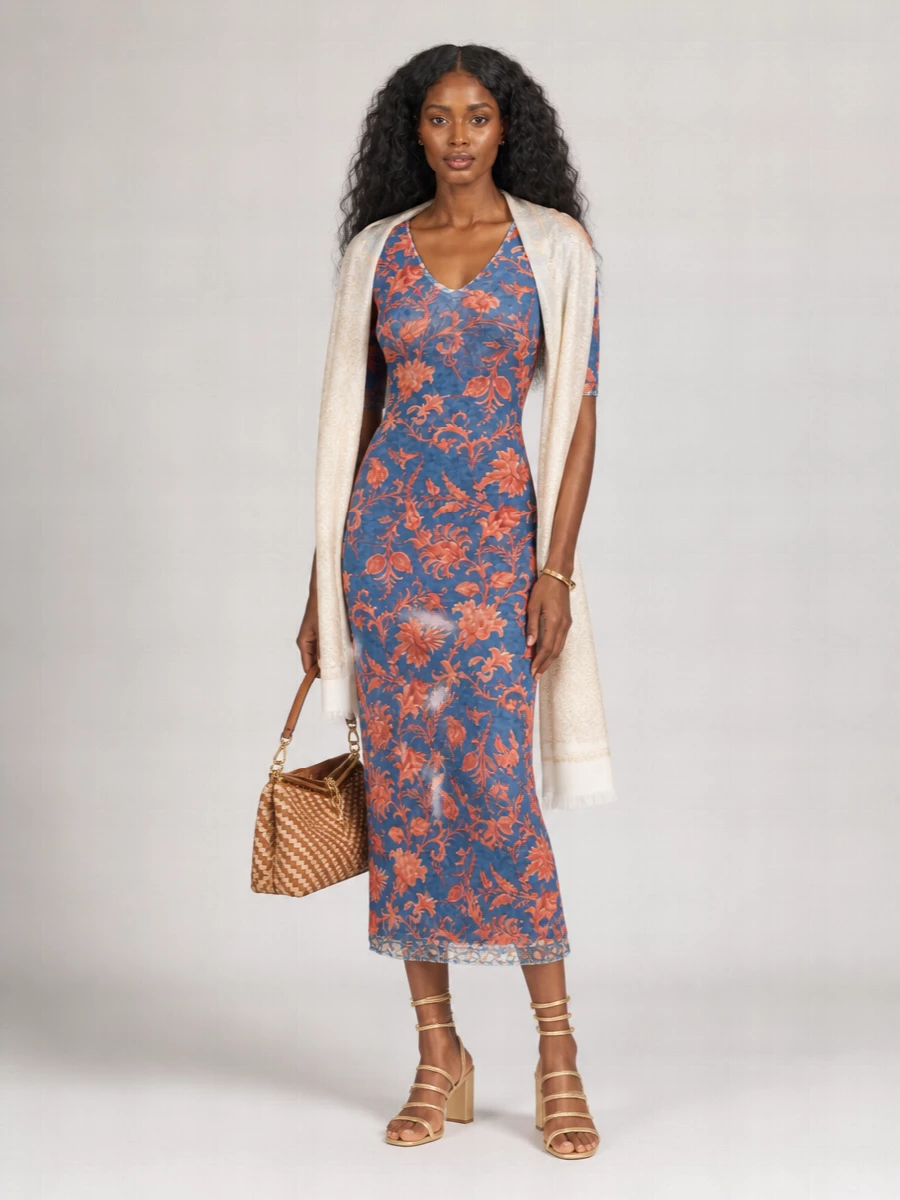 Etro Silk Printed Scarf