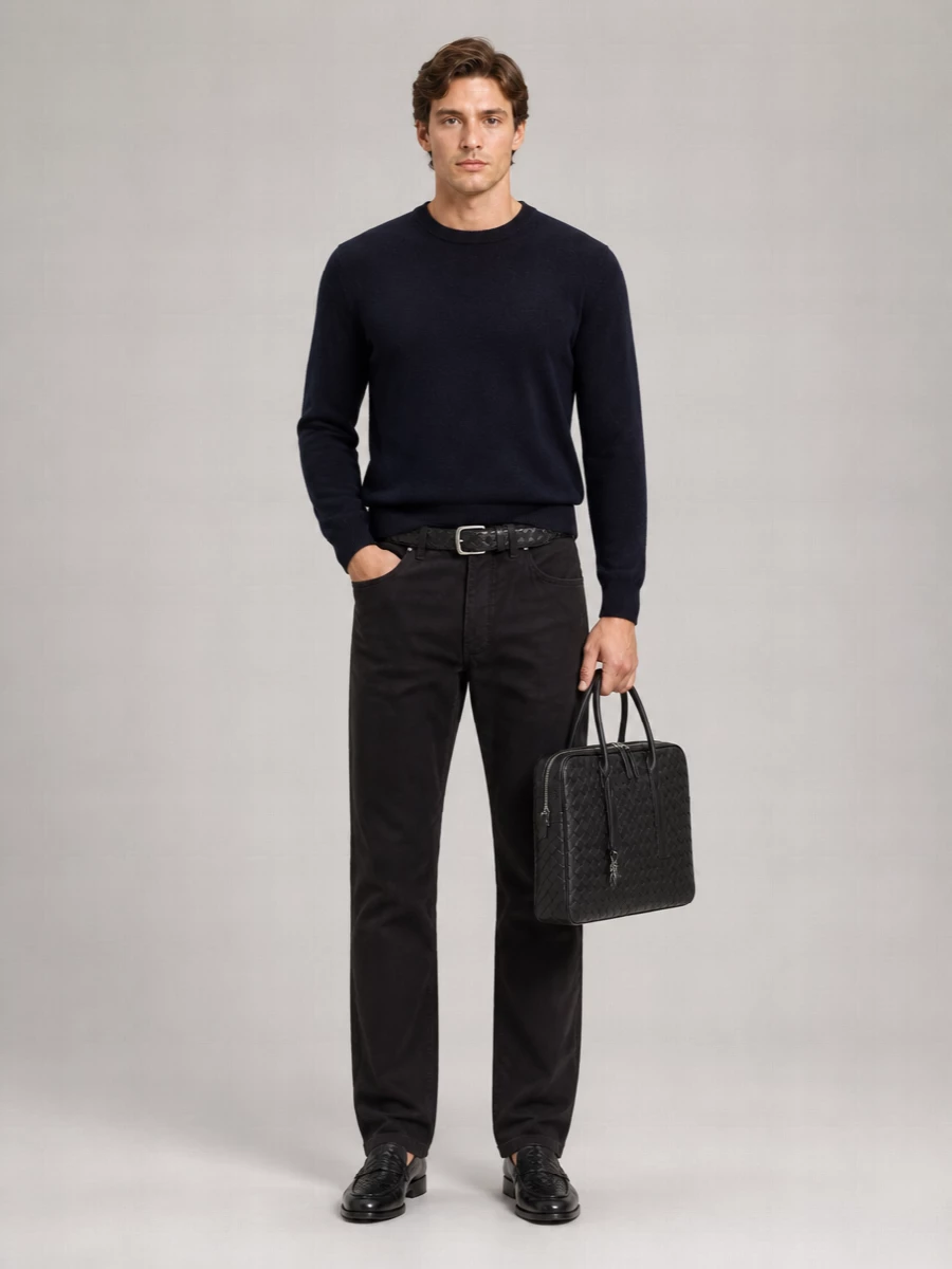Bottega Veneta Leather Briefcase