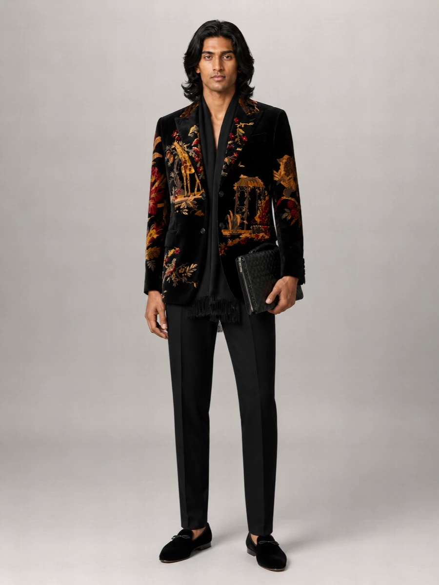 Dolce&Gabbana Silk Fringe Scarf