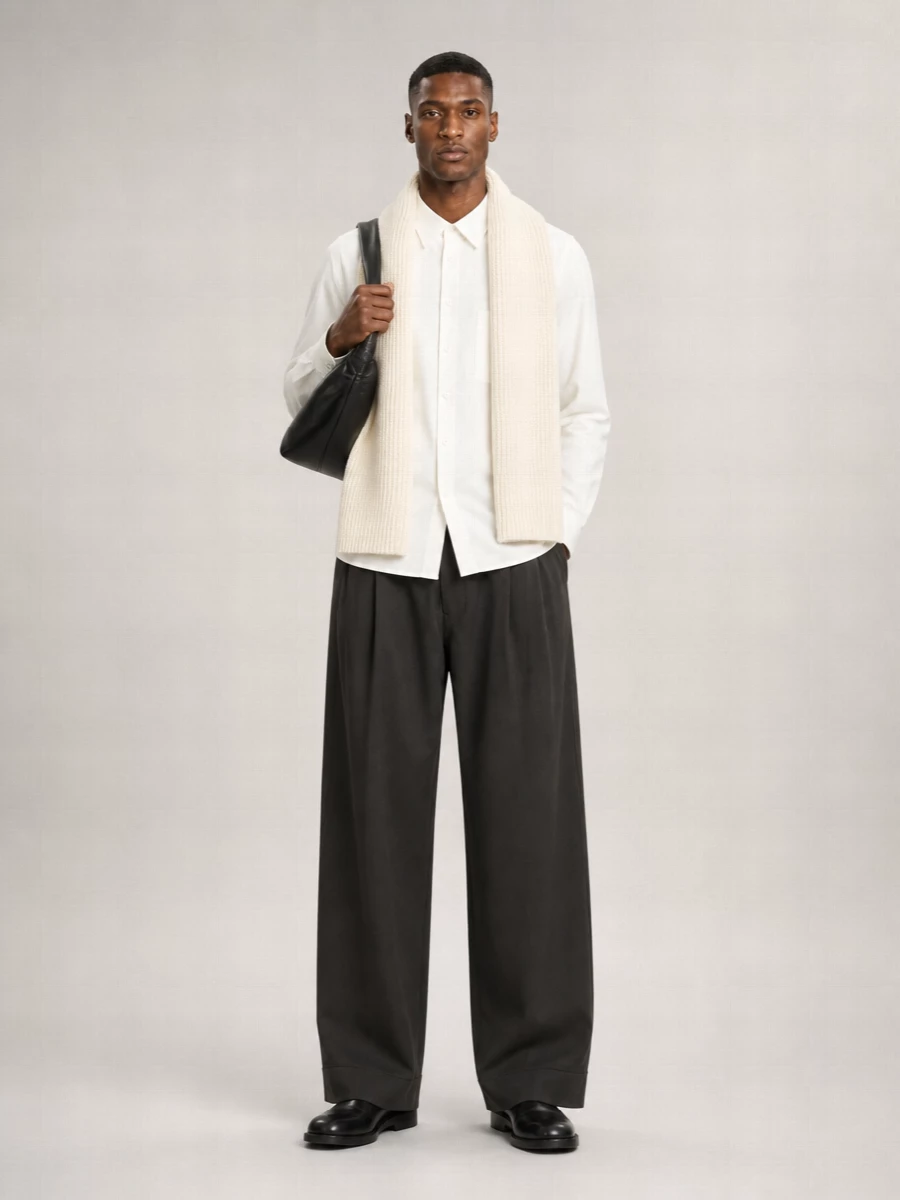 Lemaire silk blend relaxed fit shirt