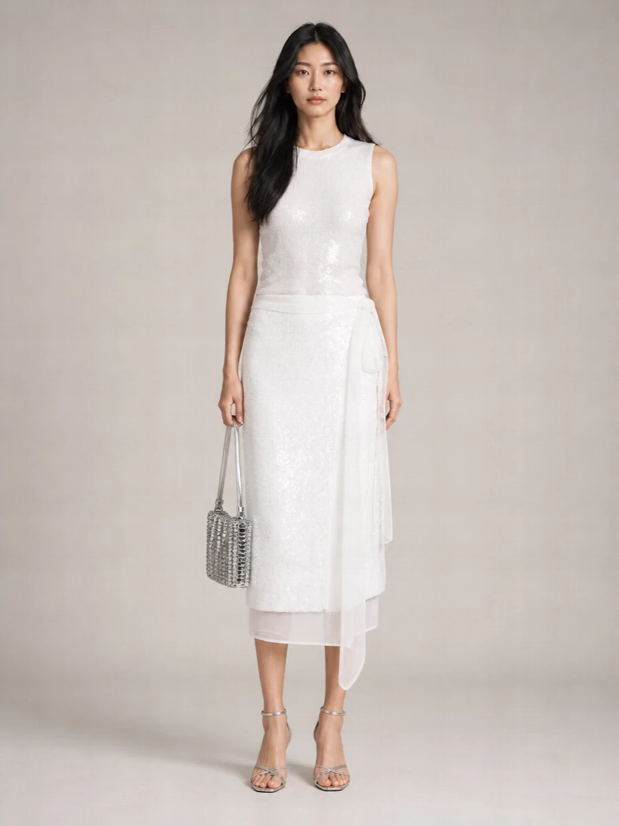 Parosh Sleeveless Top