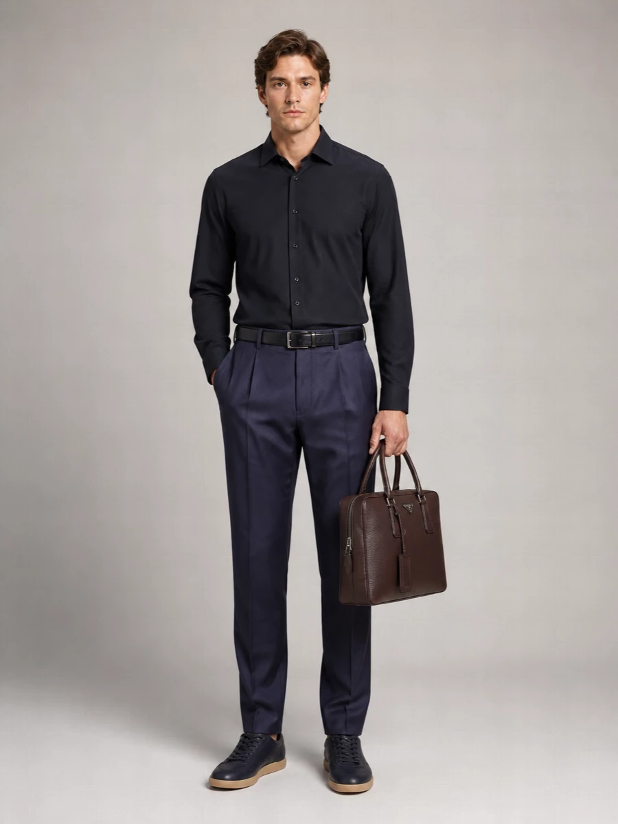 Prada Leather Tote Bag