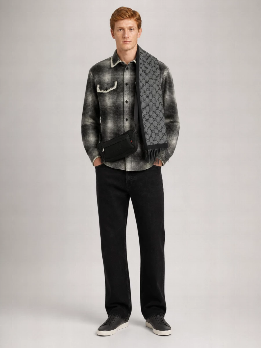 Golden Goose Wool Blend Shirt