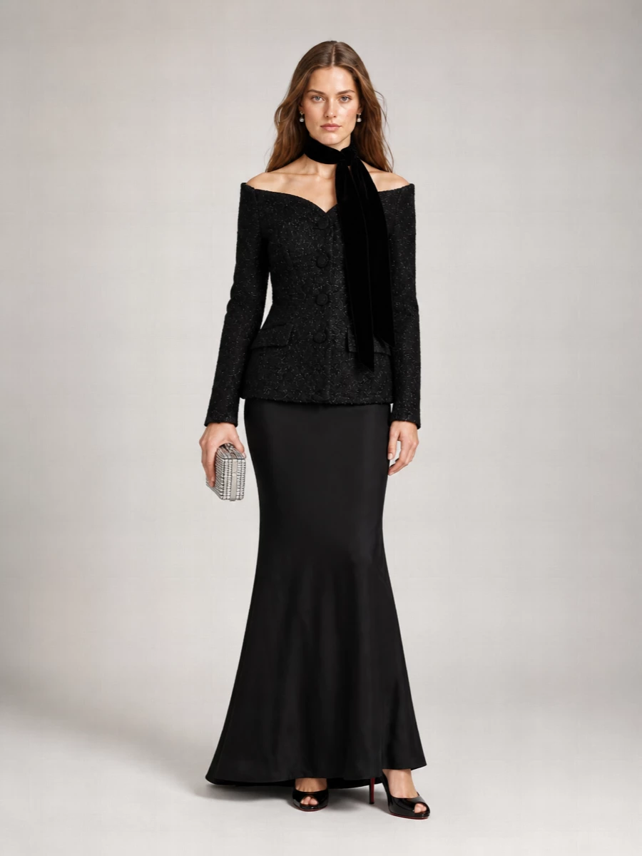 Self-Portrait Evening Blazer