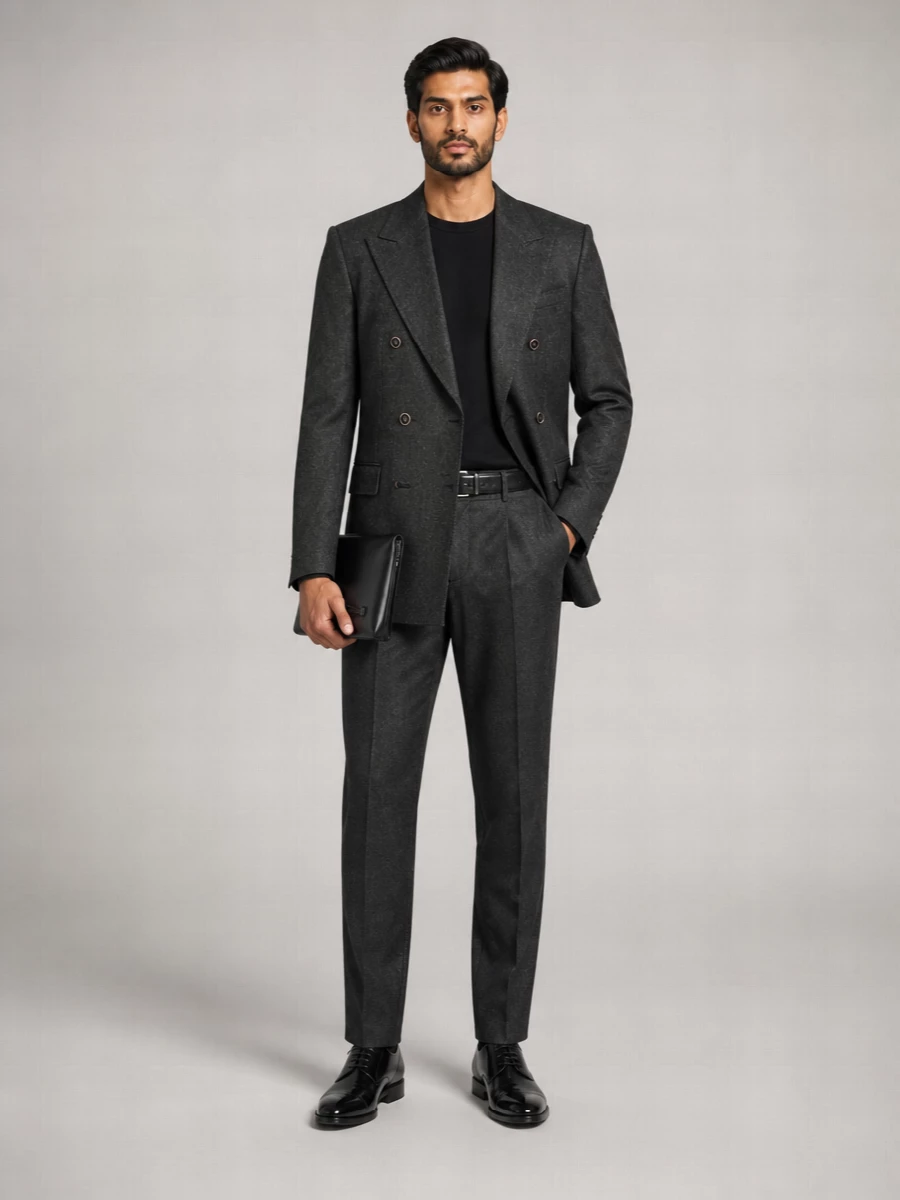 Dolce&Gabbana Double-Breasted Wool Blazer