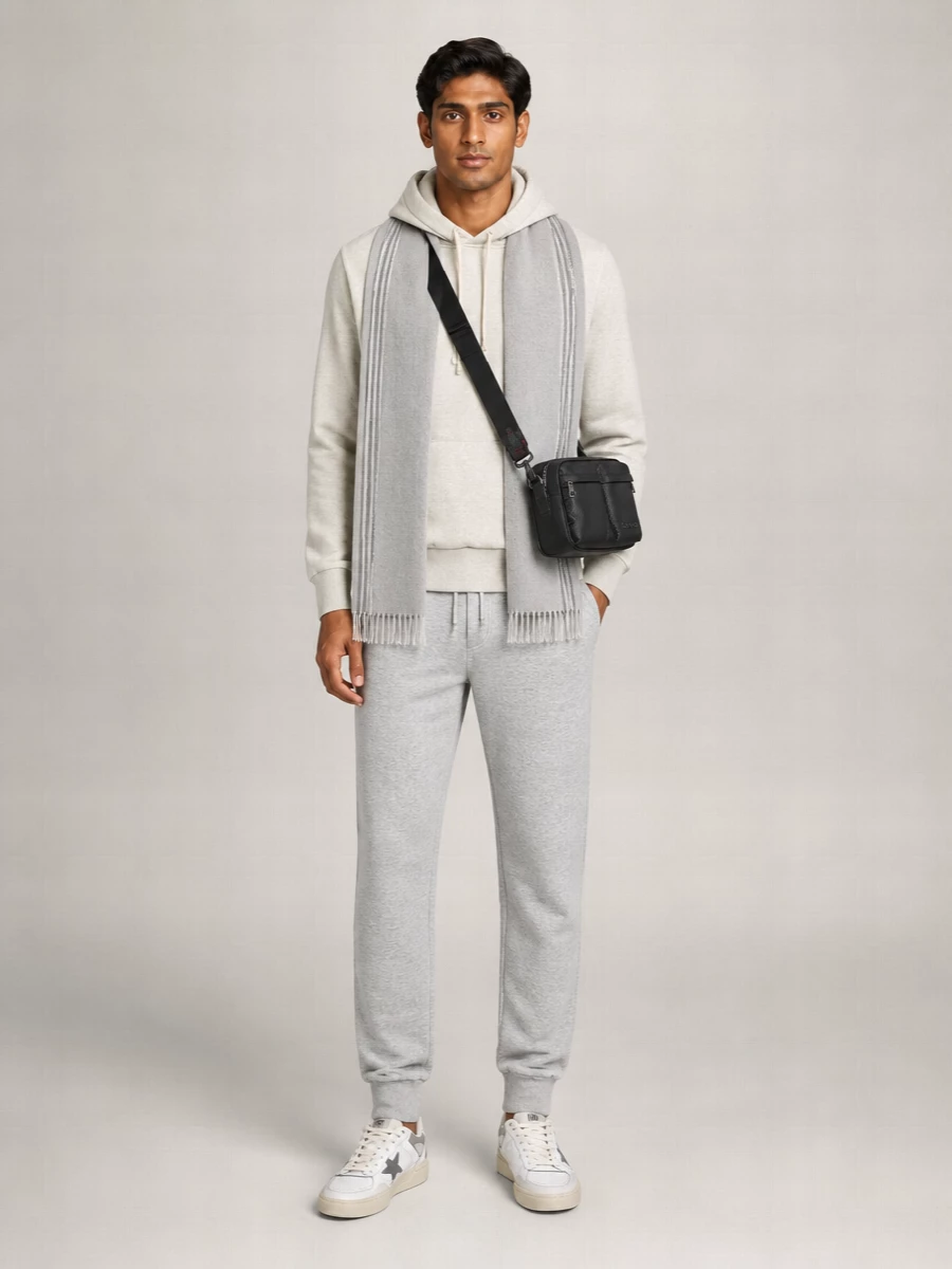 Golden Goose Cotton Destroyed-Wash Hoodie