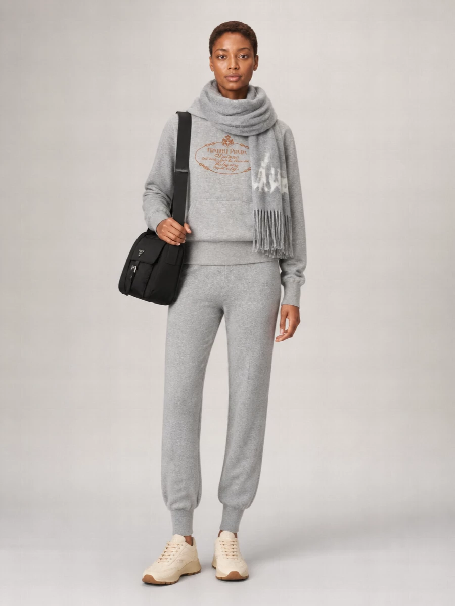 Prada Cotton Reversible Sweatshirt