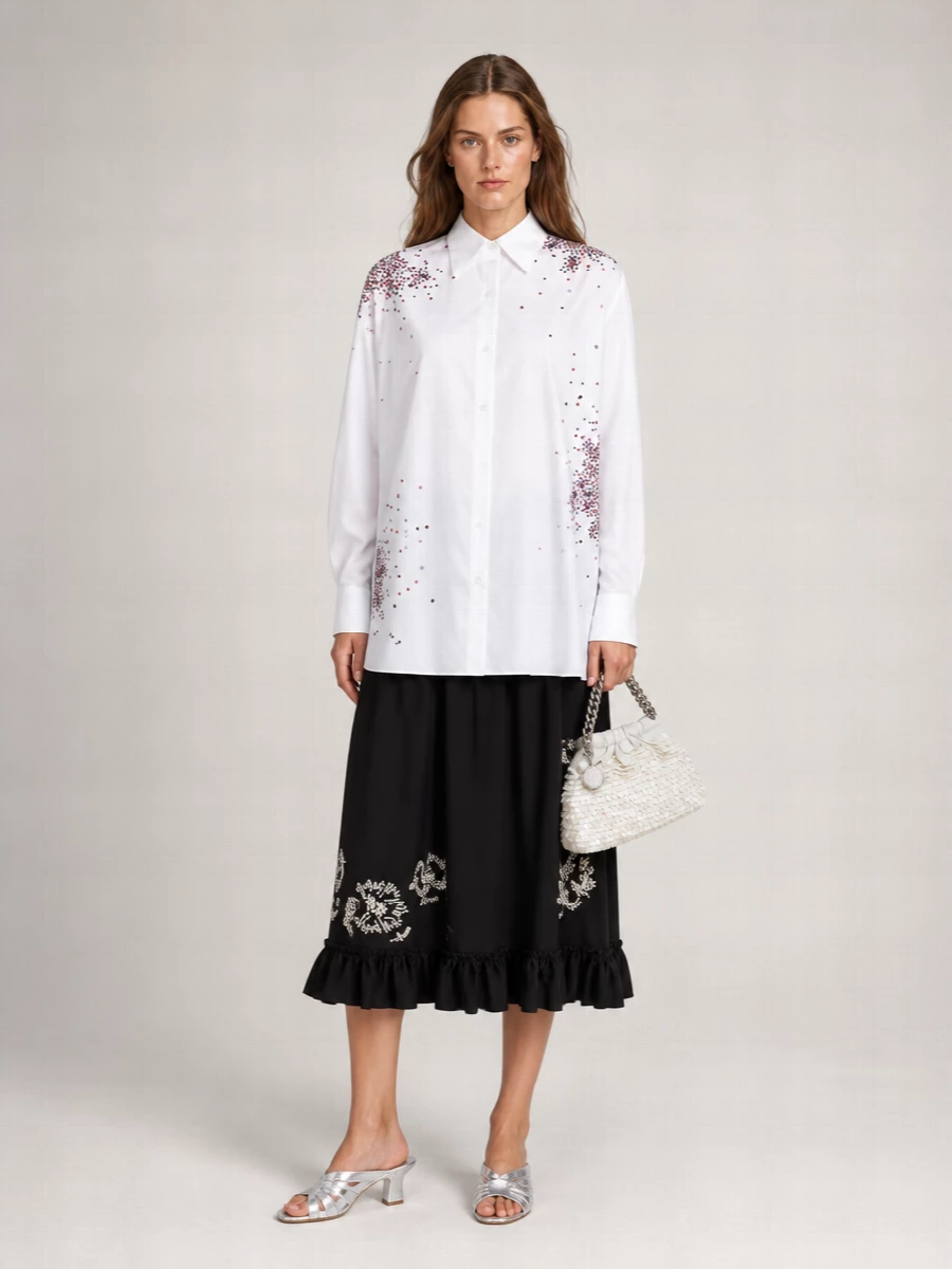 Dries Van Noten Cotton Oversized Shirt