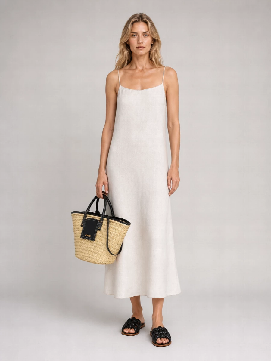 Jacquemus Na Raffia Beach Bag