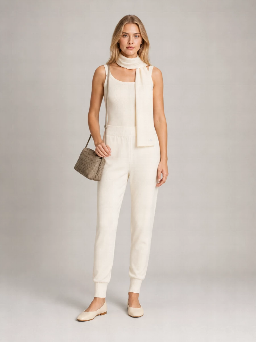 Bottega Veneta Ribbed Cuff Track Pants
