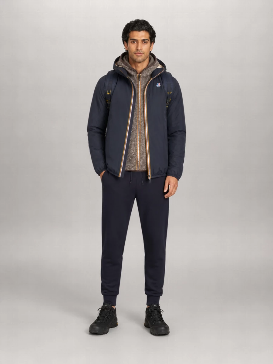 K-Way Hooded Lightweight Jacket