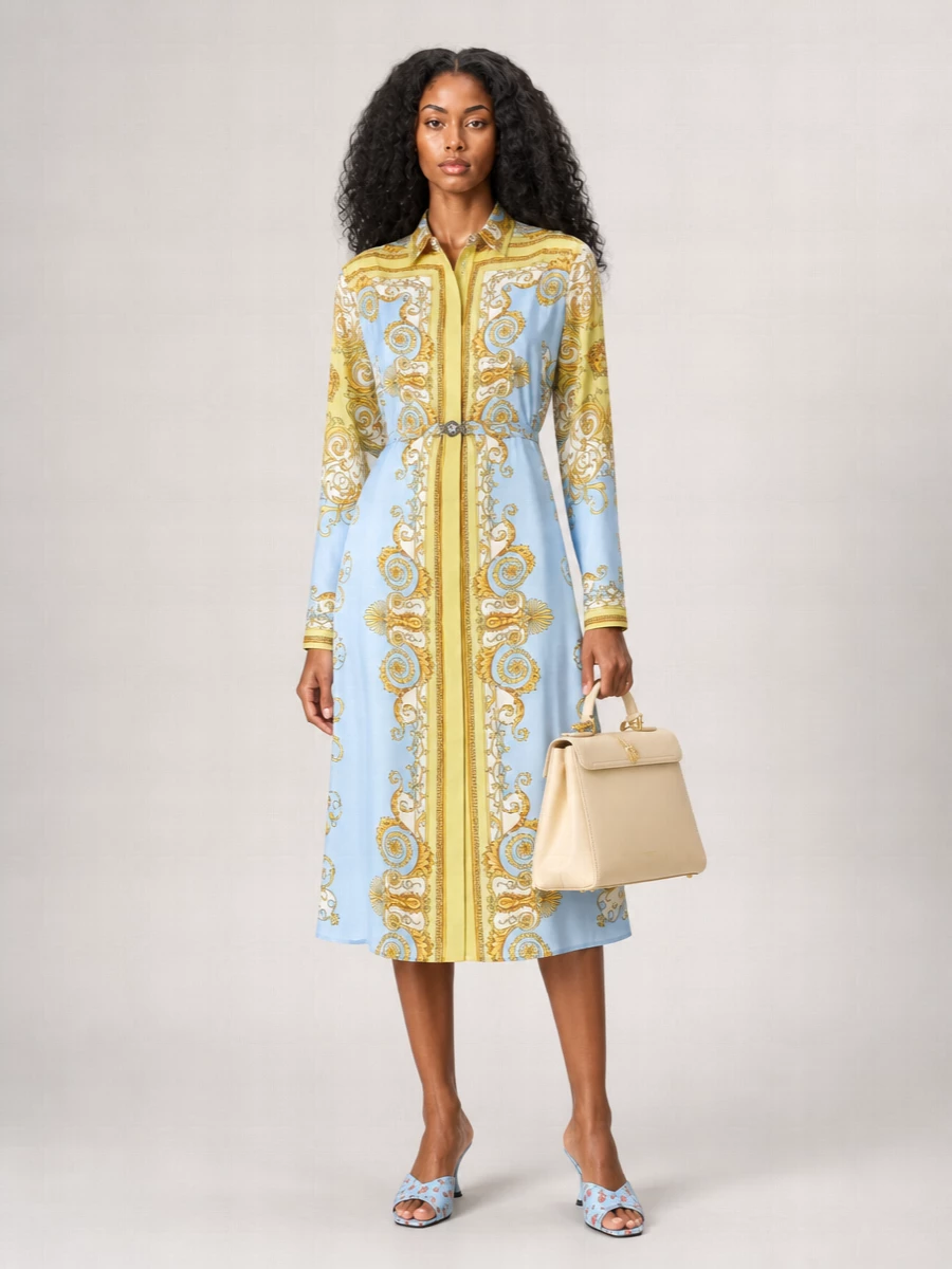 Dolce&Gabbana Silk Floral-Print Mules