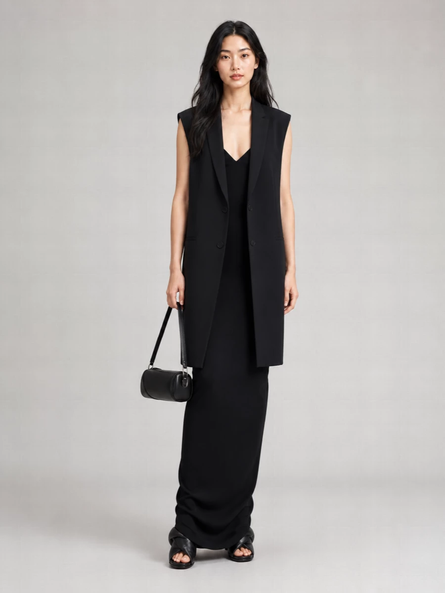 Rick Owens Wool Tailored Gilet